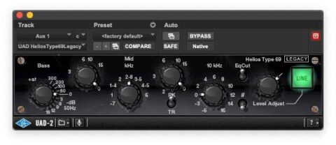 UAD – Helios Type 69 Legacy